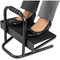 Mount-It! Adjustable Footrest with 6 Height Settings (Black)