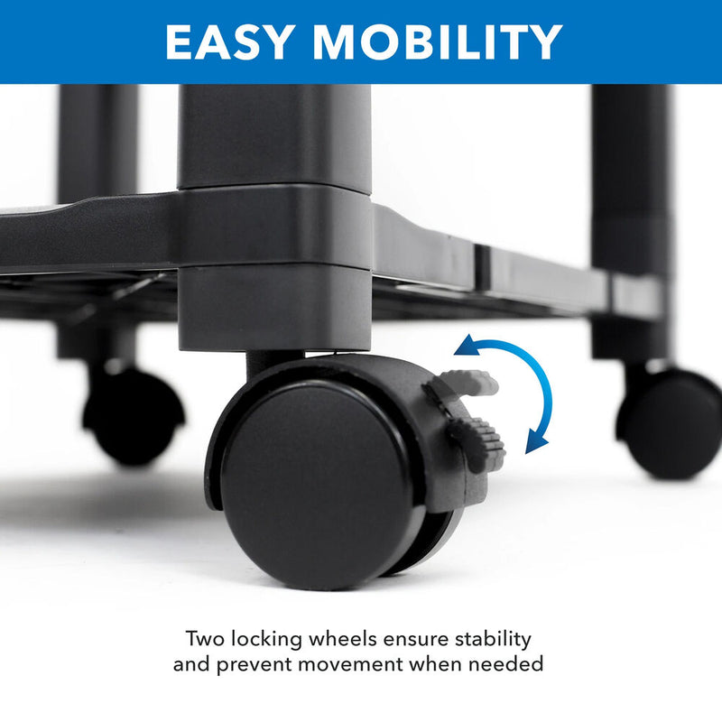 Mount-It! Height Adjustable Rolling Printer Cart