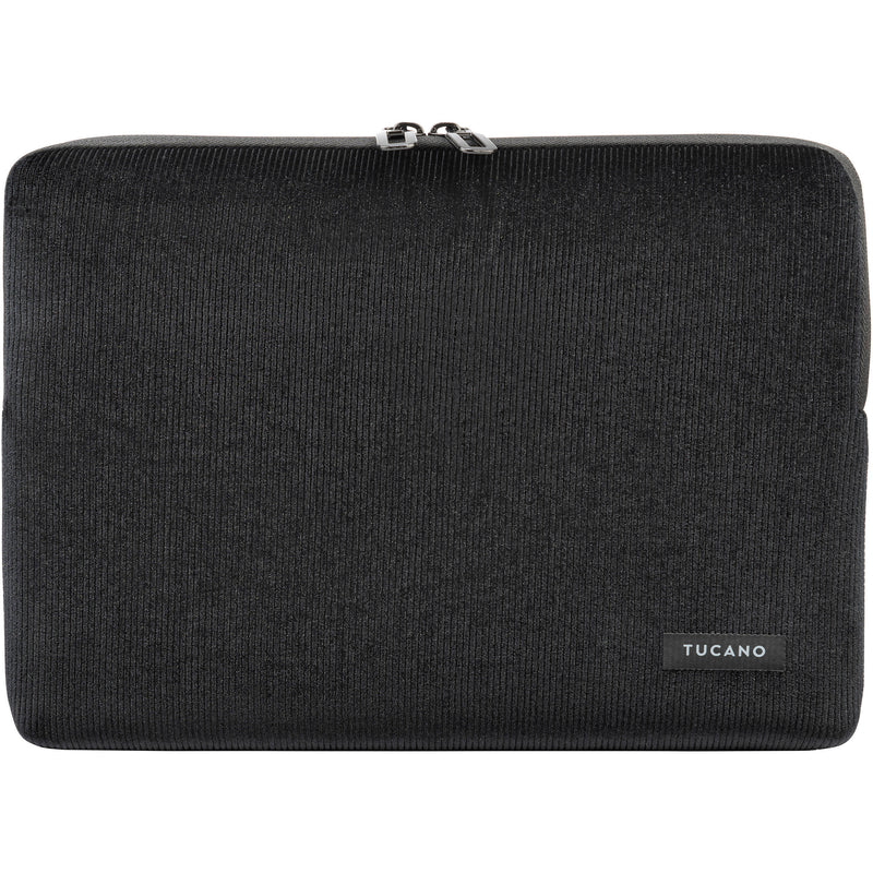 Tucano Second Skin Velluto Neoprene Sleeve for 13" Laptops and 14" MacBook Pro (Black)