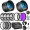 Neewer Filter & Accessory Kit for 58mm-Threaded Lenses