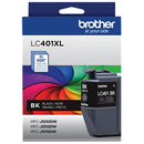 Brother Genuine LC401 High Yield Black Ink Cartridge