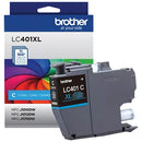 Brother Genuine LC401 High Yield Cyan Ink Cartridge