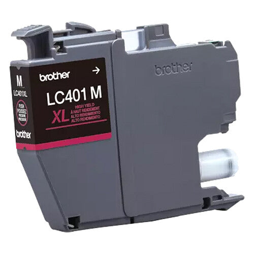 Brother Genuine LC401 High Yield Magenta Ink Cartridge