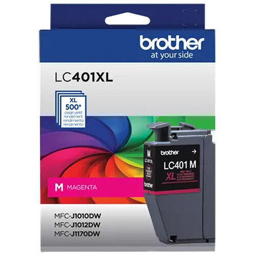 Brother Genuine LC401 High Yield Magenta Ink Cartridge