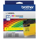 Brother Genuine LC406 INKvestment Tank High Yield Yellow Ink Cartridge