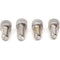 CineMilled 3/8"-16 x 3/4" Stainless Steel Screws (4-Pack)