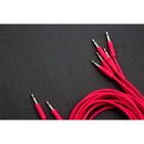 Cre8audio Nazca Noodles Eurorack-Style Patch Cables (Hot Pink, 5-Pack, 1.6')