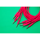 Cre8audio Nazca Noodles Eurorack-Style Patch Cables (Hot Pink, 5-Pack, 1.6')