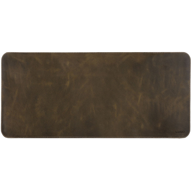 Londo Genuine Leather Extended Mouse Pad (Green)