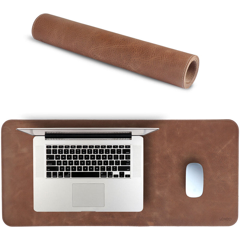 Londo Genuine Leather Extended Mouse Pad (Mink)