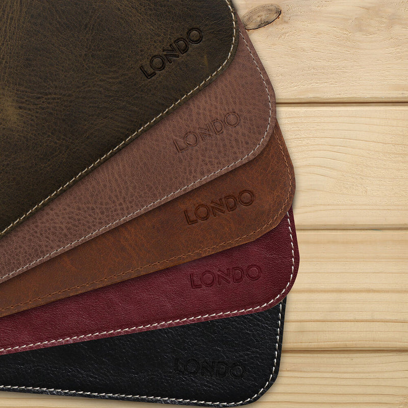 Londo Genuine Leather Extended Mouse Pad (Mink)