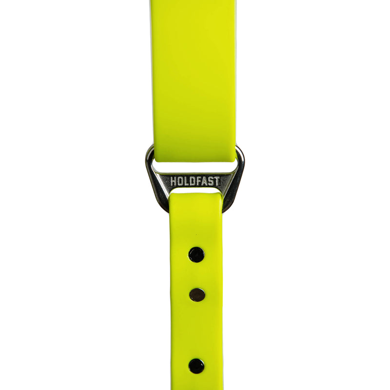 HoldFast Gear Money Maker Solo Vegan Leather Camera Strap (Neon Yellow, Large)