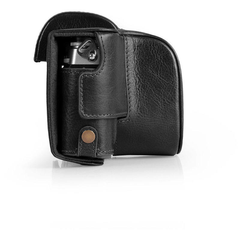 MegaGear Ever Ready Leather Camera Case for the Nikon Zfc (Black)