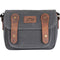 MegaGear Sequoia Canvas Camera Bag (Black-Brown)