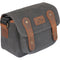 MegaGear Sequoia Canvas Camera Bag (Black-Brown)