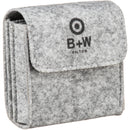 B+W 3-Slot Felt Wallet for 37-52mm Filters