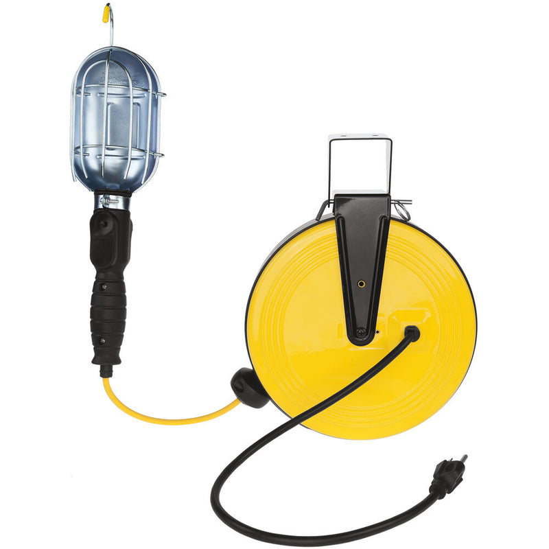 Bayco Products Incandescent Work Light with Metal Guard (50' Cord)