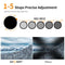 K&F Concept 67mm Black Mist 1/4 with ND2-ND32 (1-5 Stop) Variable ND Filter