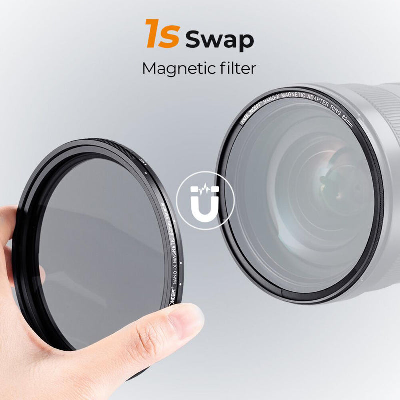 K&F Concept 72mm Nano X-Pro Magnetic ND2-32 (1-5 Stop) Variable Neutral Density Filter