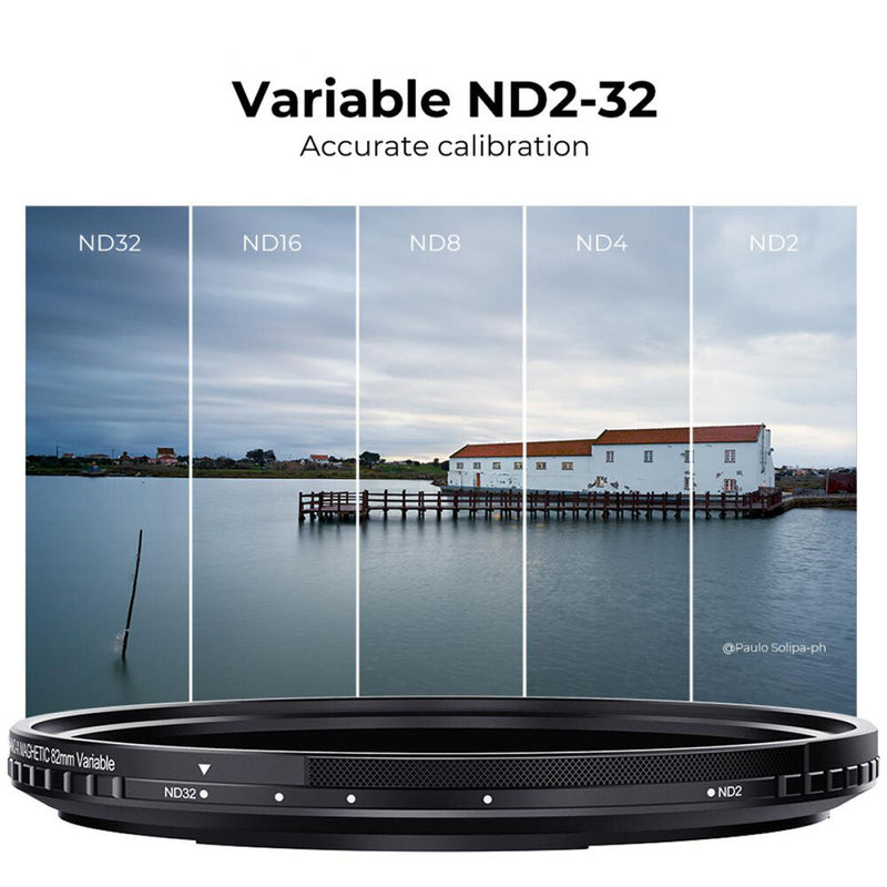 K&F Concept 72mm Nano X-Pro Magnetic ND2-32 (1-5 Stop) Variable Neutral Density Filter