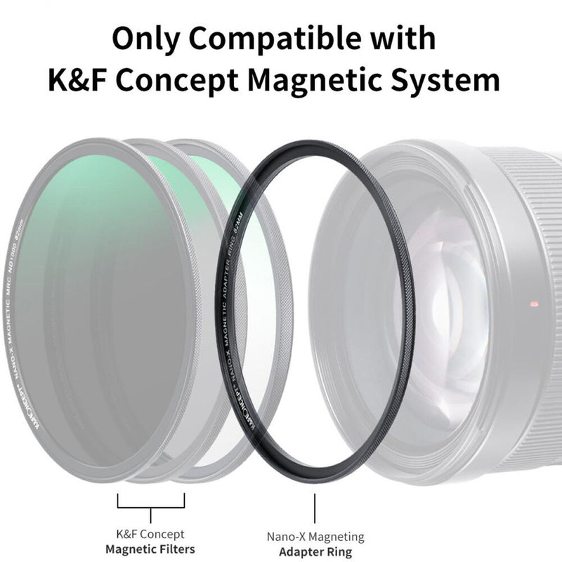 K&F Concept 58mm Nano-X Magnetic Base Ring for XF Magnetic Filters