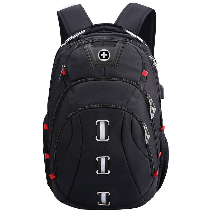 Swissdigital Pixel Business Travel Backpack (Black)