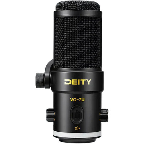 Deity Microphones VO-7U Dynamic Supercardioid USB Streamer Microphone Kit with Boom Arm (Black)