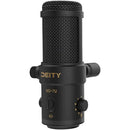 Deity Microphones VO-7U Dynamic Supercardioid USB Streamer Microphone Kit with Boom Arm (Black)