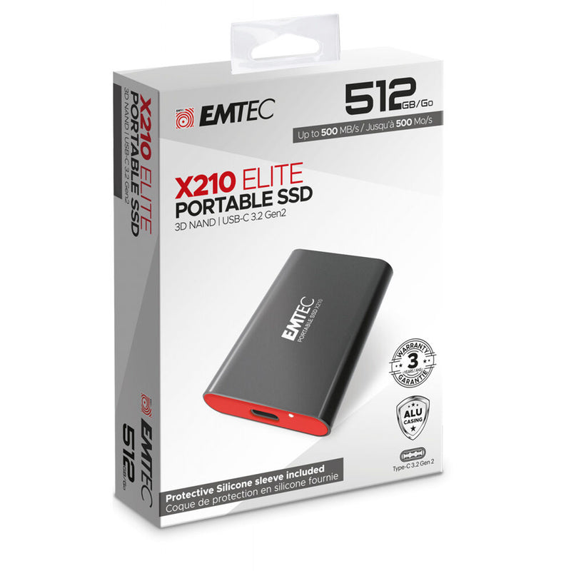 EMTEC 512GB X210 Elite Portable SSD