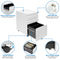 Mount-It! Mobile File Cabinet with 3 Drawers