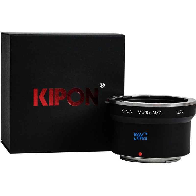 KIPON Baveyes 0.7x Lens Mount Adapter for Hasselblad V-Mount Lens to Nikon Z-Mount Camera