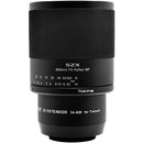 Tokina SZX 400mm f/8 Reflex MF Lens with 2x Extender Kit (T-Mount)