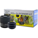 Tokina SZX 400mm f/8 Reflex MF Lens with 2x Extender Kit for Canon EF