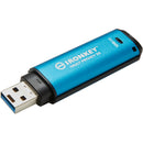 Kingston 128GB IronKey Vault Privacy 50 Series USB-A 3.2 Gen 1 Flash Drive (TAA Compliant)