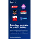 Acronis Cyber Protect Home Office Essential Edition (5 Windows or Mac Licenses, 1-Year Subscription, Download)