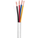 SatMaximum 18 AWG CL2-Rated 4-Conductor Speaker Cable for In-Wall Installation (White, 250')