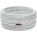 SatMaximum 18 AWG CL2-Rated 2-Conductor Speaker Cable for In-Wall Installation (White, 500')