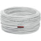 SatMaximum 18 AWG CL2-Rated 2-Conductor Speaker Cable for In-Wall Installation (White, 500')