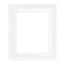 MCS Framatic Metro Frame with 20 x 24" Glass and 16 x 20" Mat (White)