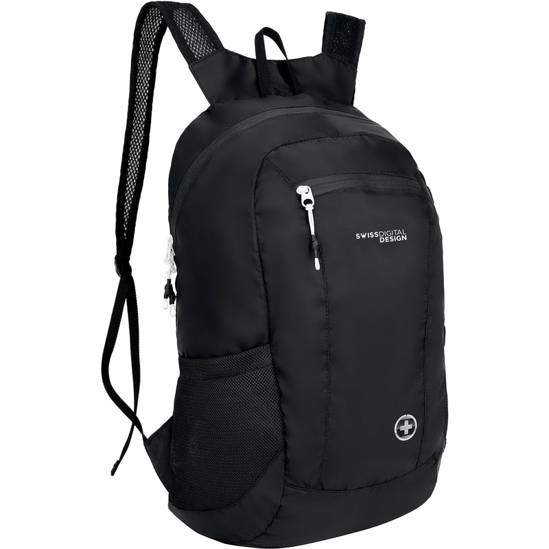 Swissdigital Seagull Foldable Backpack (Black)