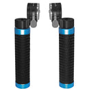 Kondor Blue Quick Release Rosette Handgrip Set (Left and Right, Raven Black)