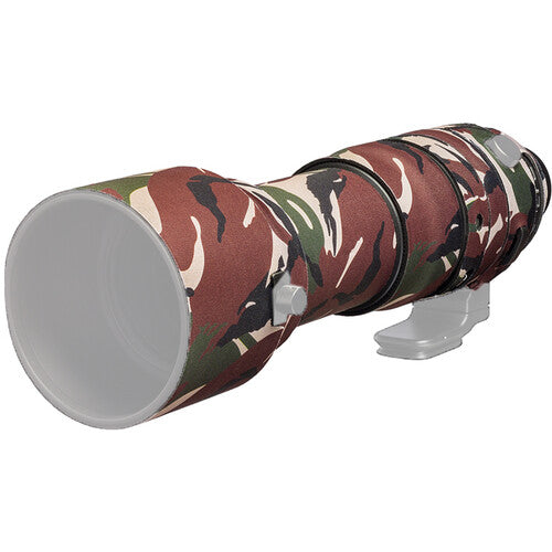 easyCover Lens Oak Neoprene Cover for Sigma 150-600mm f/5-6.3 DG DN OS Sports Lens (Sony E, Green Camo)