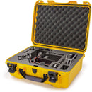 Nanuk Waterproof Hard Case with Custom-Cut Foam Insert for DJI RS 3 and RS 3 Pro Combo (Yellow)