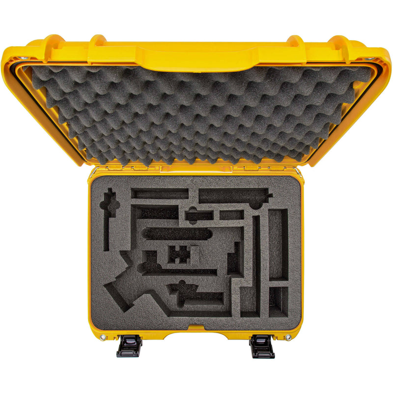 Nanuk Waterproof Hard Case with Custom-Cut Foam Insert for DJI RS 3 and RS 3 Pro Combo (Yellow)