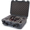 Nanuk Waterproof Hard Case with Custom-Cut Foam Insert for DJI RS 3 and RS 3 Pro Combo (Graphite)