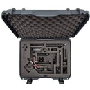 Nanuk Waterproof Hard Case with Custom-Cut Foam Insert for DJI RS 3 and RS 3 Pro Combo (Graphite)