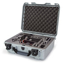 Nanuk Waterproof Hard Case with Custom-Cut Foam Insert for DJI RS 3 and RS 3 Pro Combo (Silver)