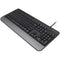 X9 Performance 114-Key Multimedia USB Keyboard with Wrist Rest