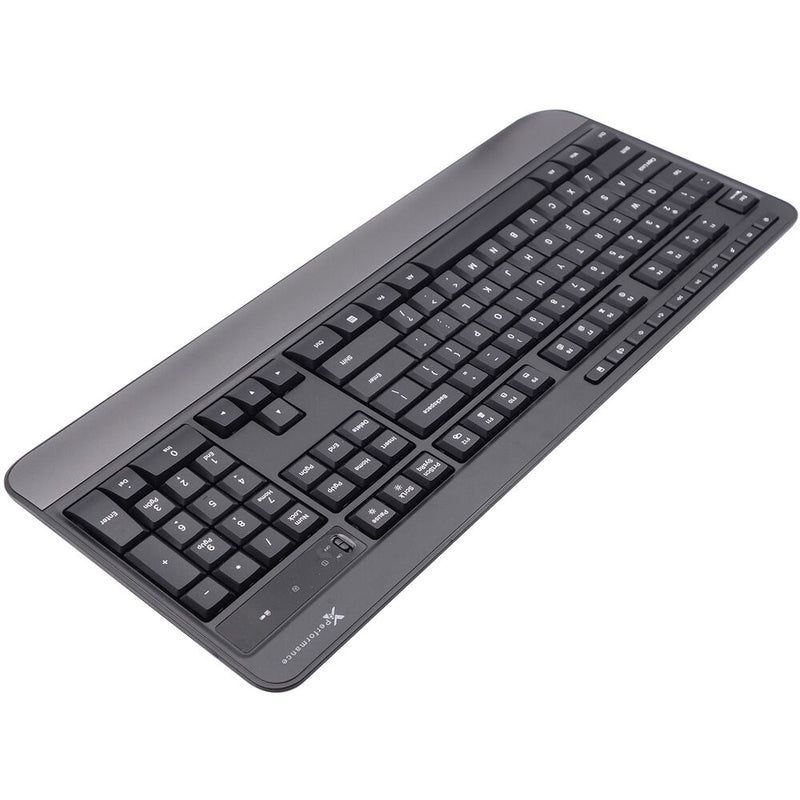 X9 Performance 114-Key Wireless Multimedia Keyboard with Wrist Rest