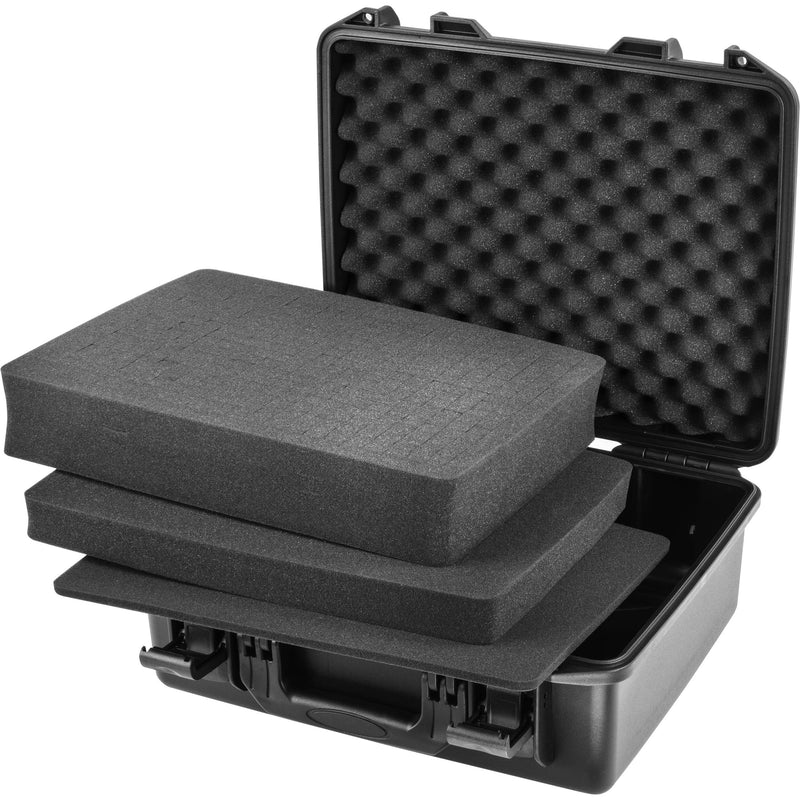 Odyssey Vulcan Injection-Molded Utility Case with Pluck Foam (17 x 13 x 5" Interior)